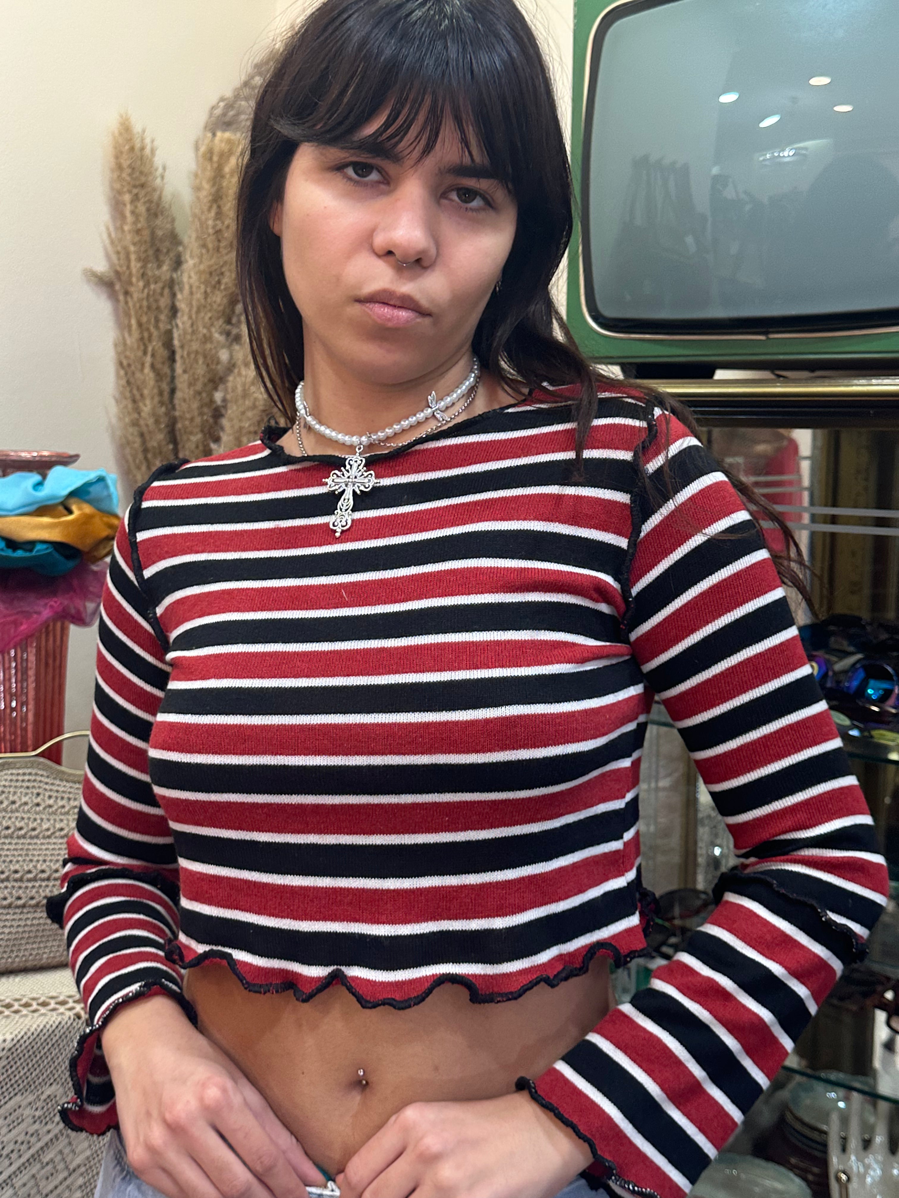 Super cute Cosette striped top