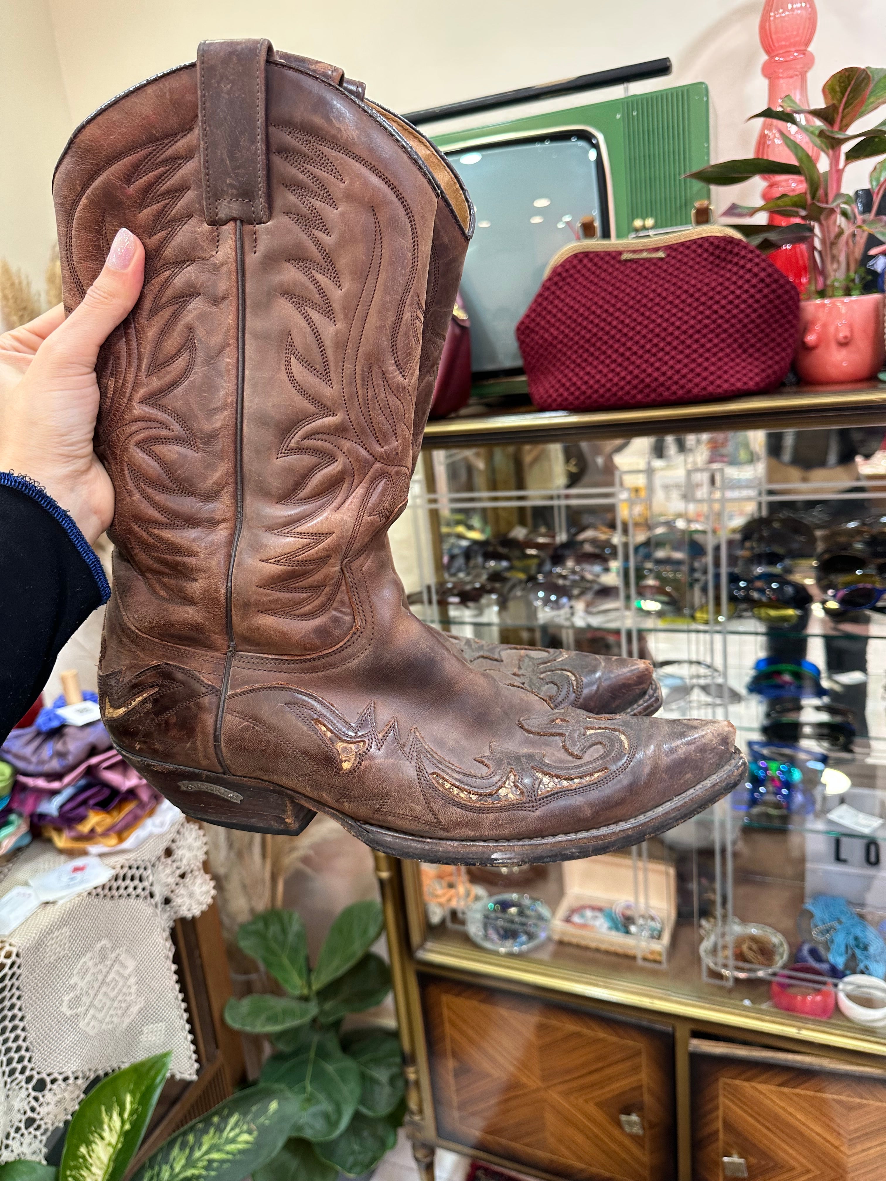 Vintage cowboy boots