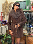 Stunning suede Afghan coat