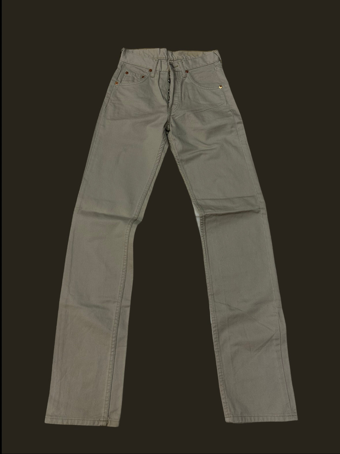 Levi’s 501 jeans in beige colour