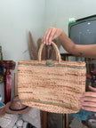 Super hot summer straw handbag