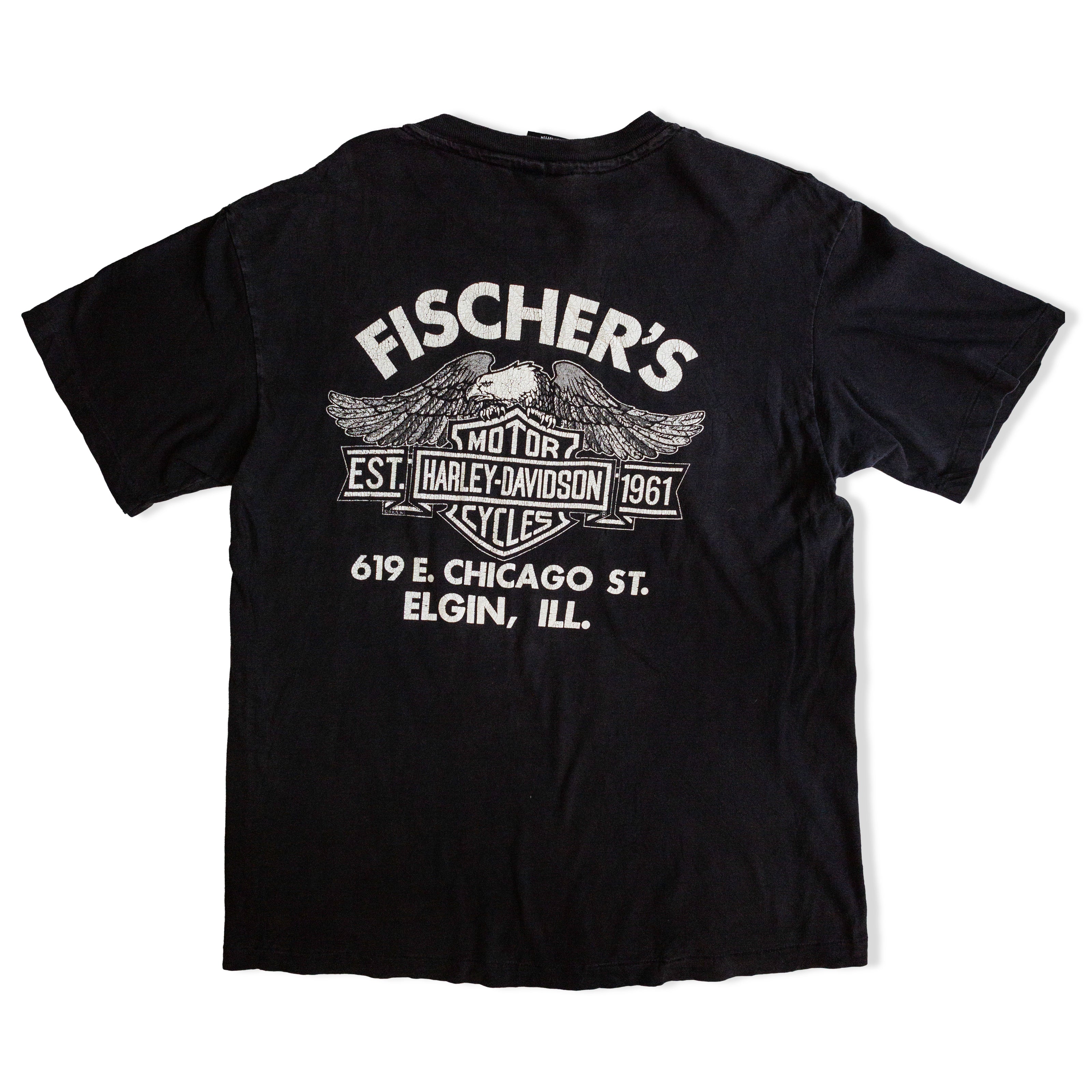 Harley Davidson graphic T-shirt (L)