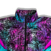 Vintage funky paterned winbreaker with removable sleeves (M/L)