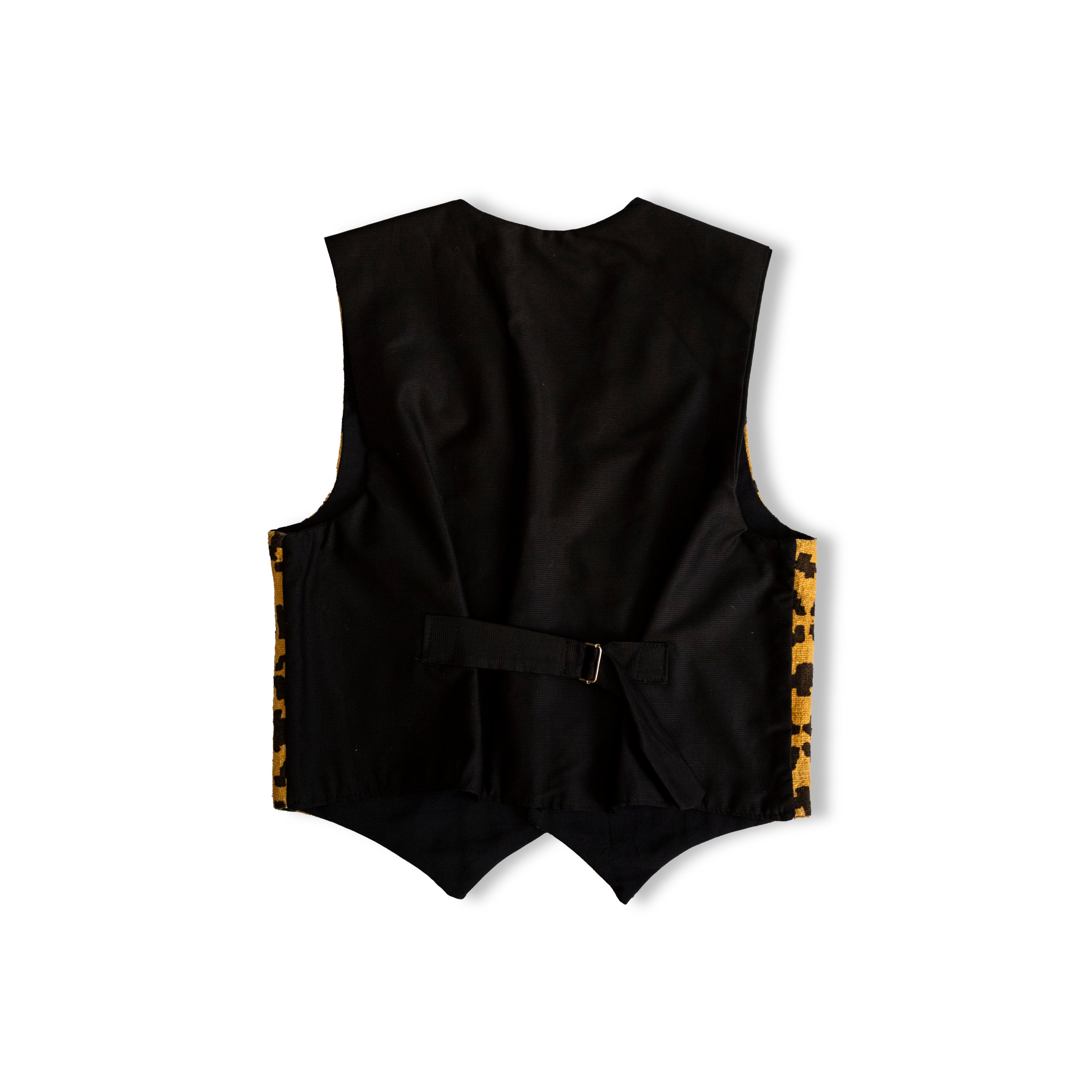 Vintage wool blend funky vest