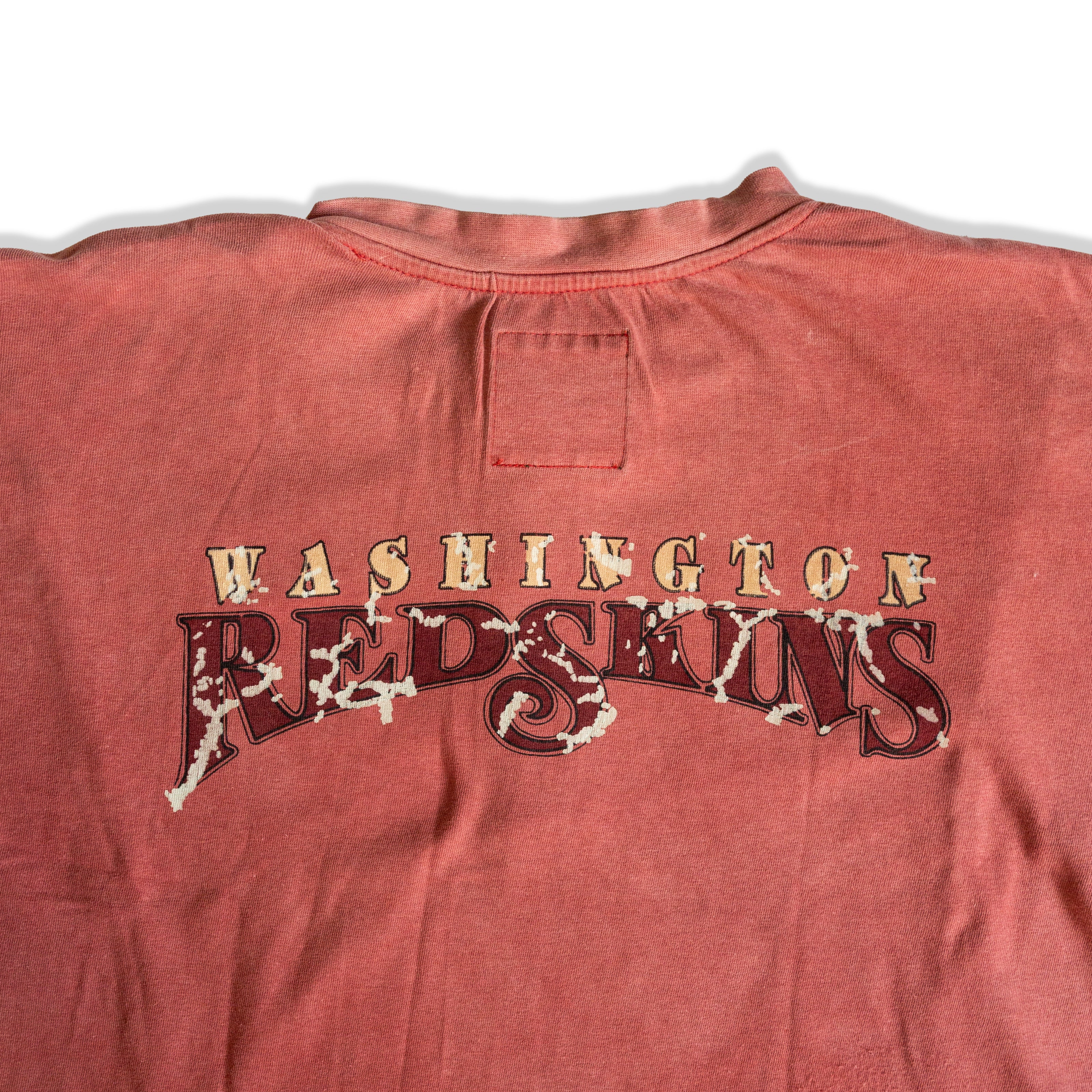 Vintage Washington Redskins Henley T-Shirt – 90s NFL Graphic Tee