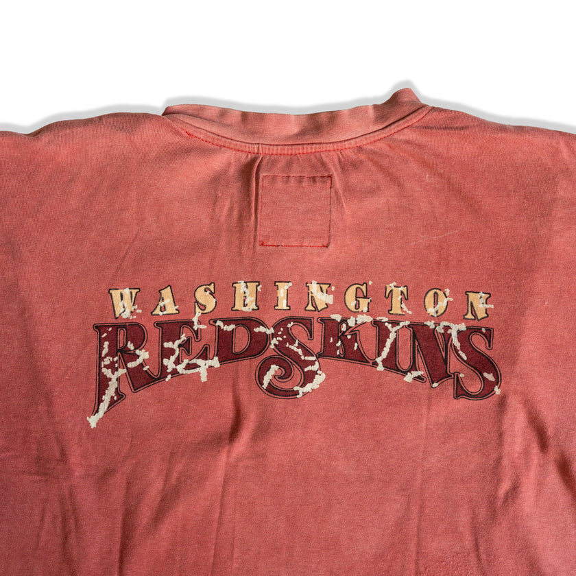 Vintage Washington Redskins Henley T-Shirt – 90s NFL Graphic Tee