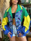 Vintage funky windbreaker