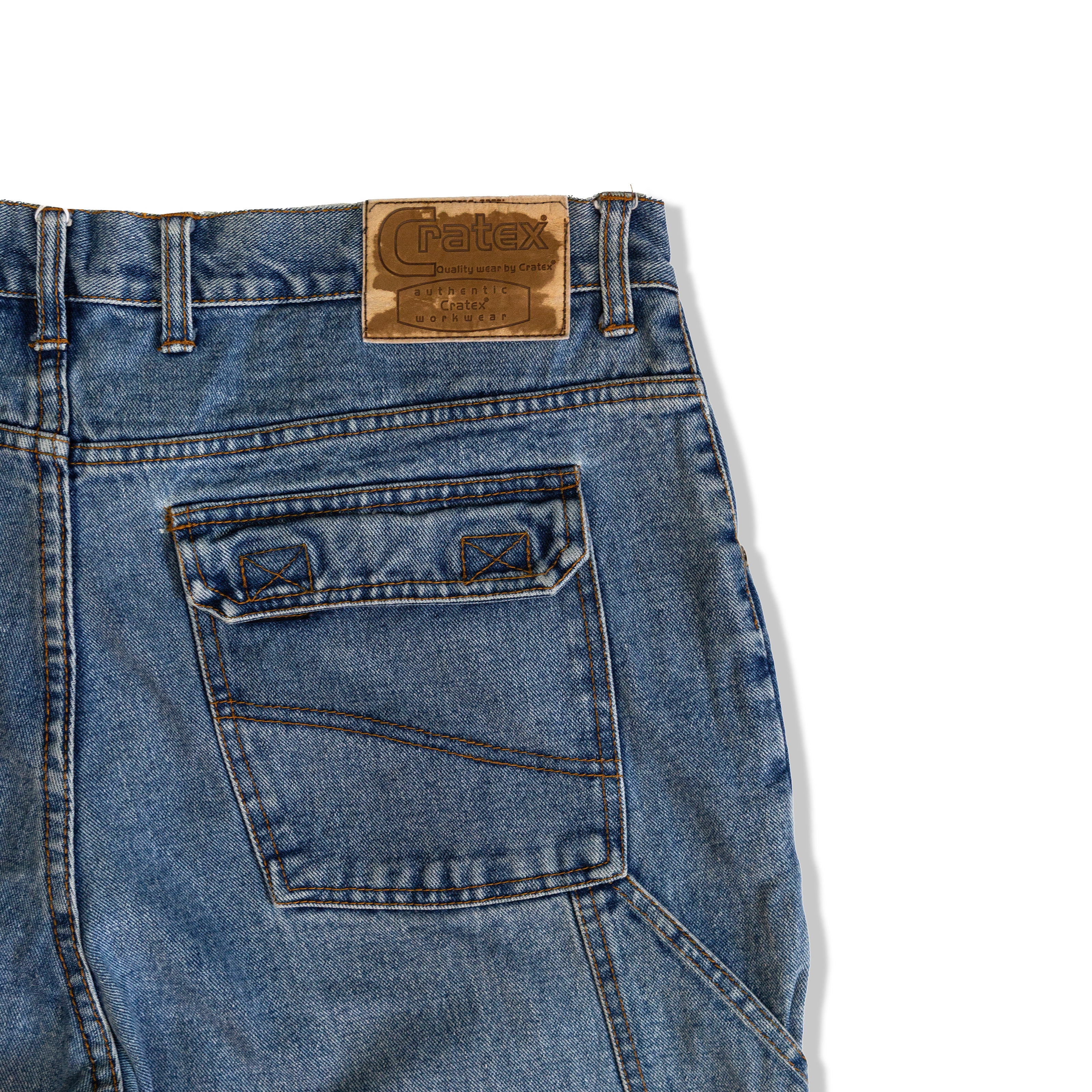 Baggy high waisted jeans w38