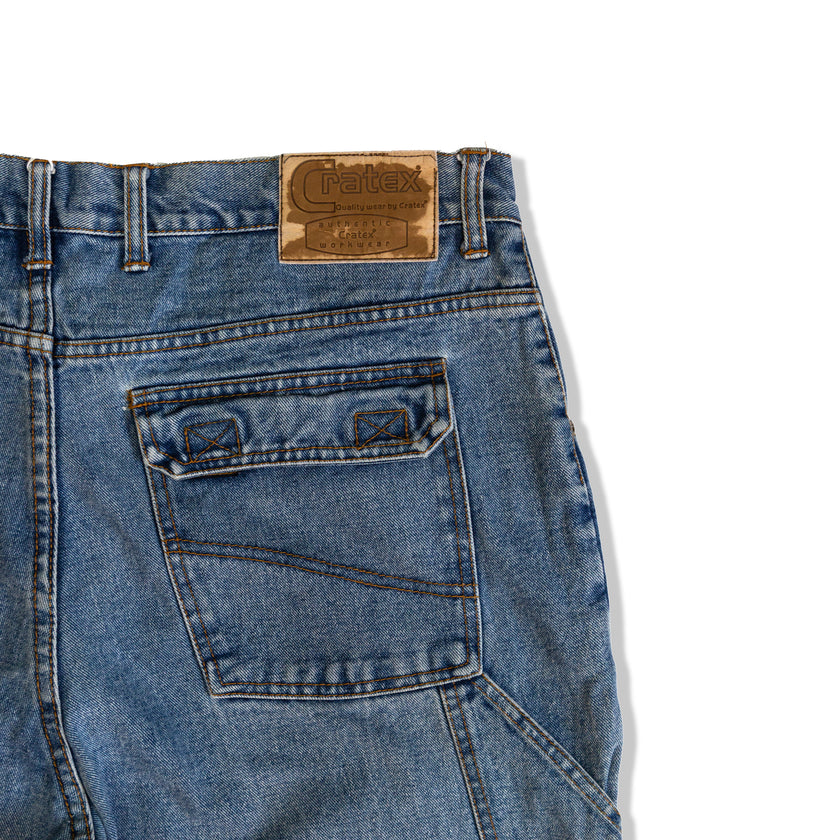 Baggy high waisted jeans w38