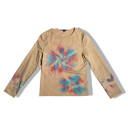 Super fun light brown deadstock top