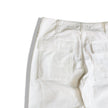 UNITED COLORS OF BENETTON LOW WAISTED WHITE CORDUROY PANTS