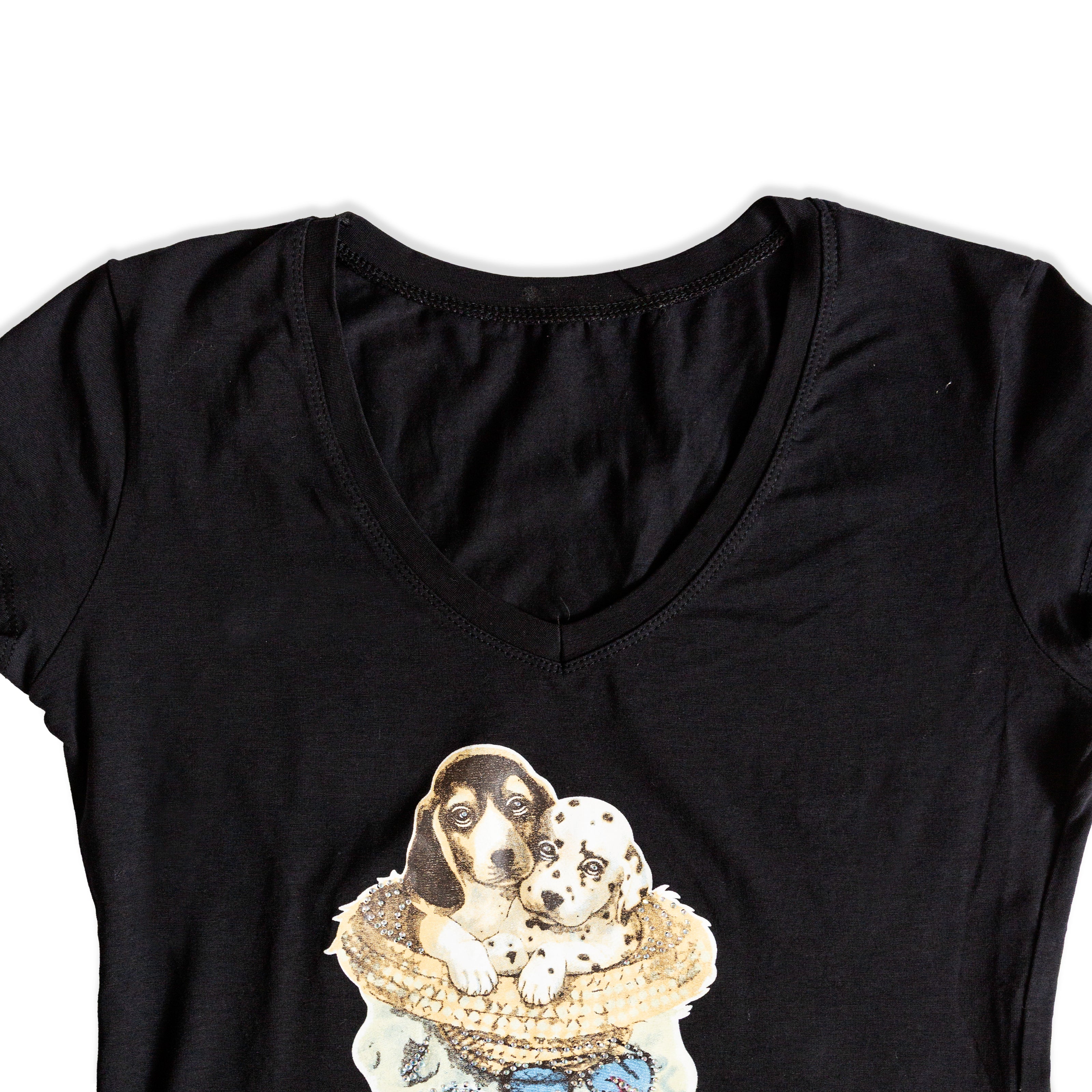 Super cute graphic top (L)