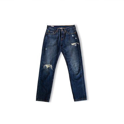 Levis 501 jeans with destressed details (EU36)