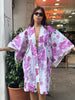 Stunning vintage yukata robe