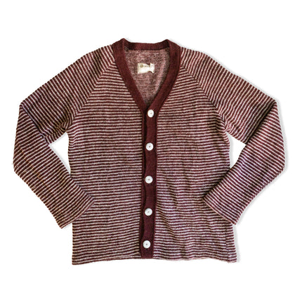 Vintage 100% Icelandic wool knit cardigan (M)