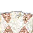 Unique wool knit sweater (L/XL)