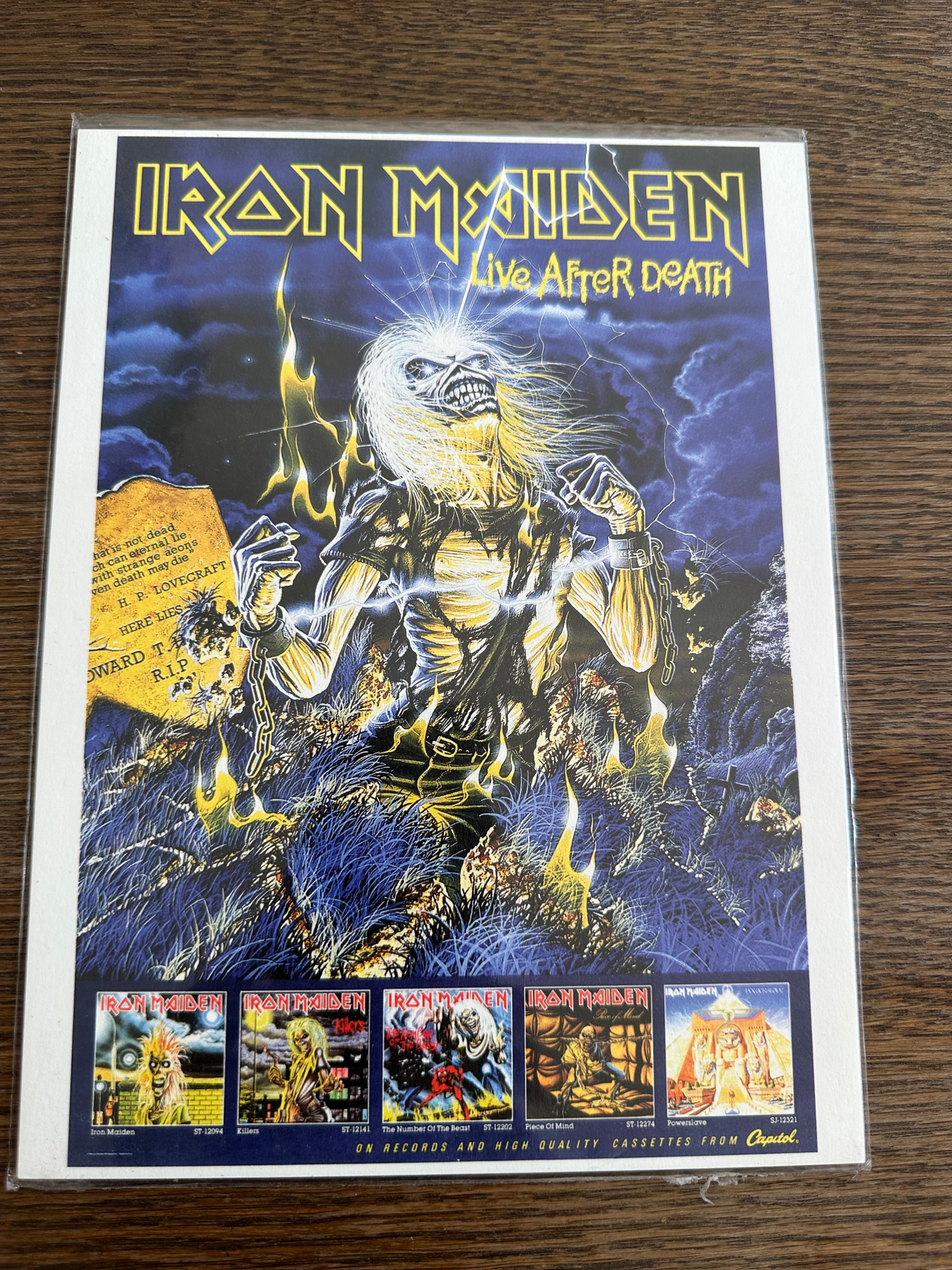 Iron Maiden poster