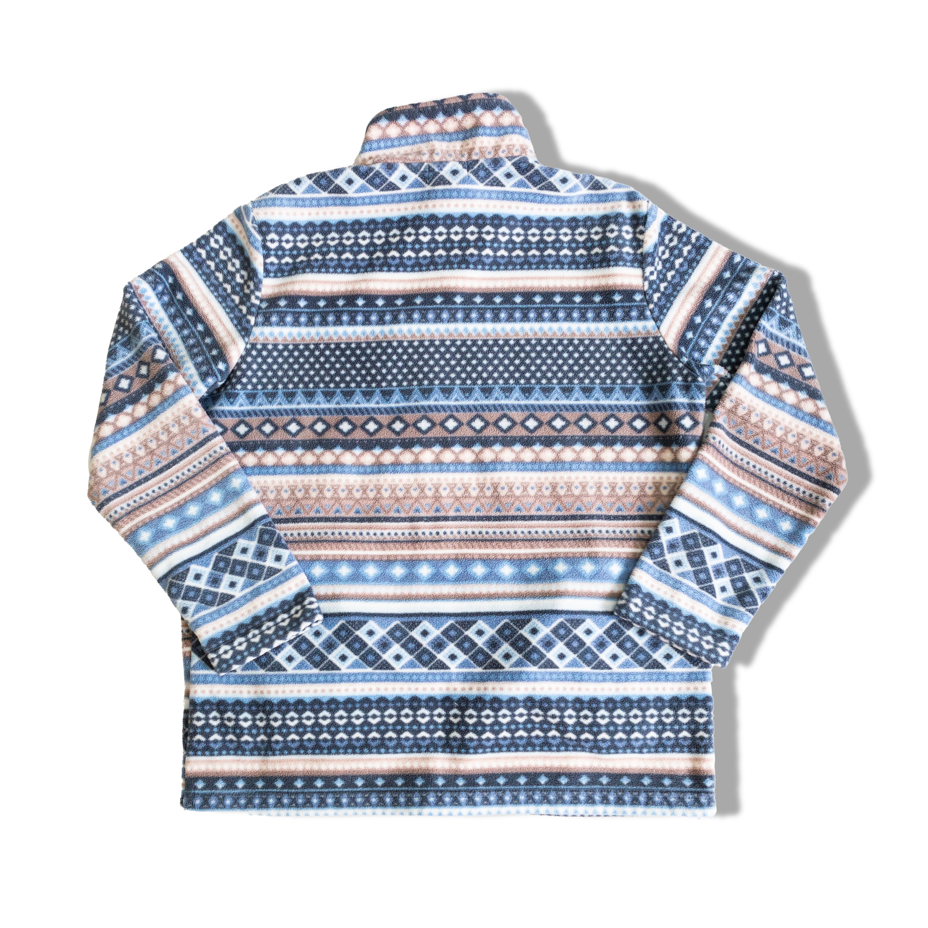 Vintage funky patterned fleece