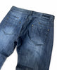 Y2K dark wash jeans W38