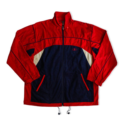 Vintage Men’s 90s Colorblock Jacket (XXL)
