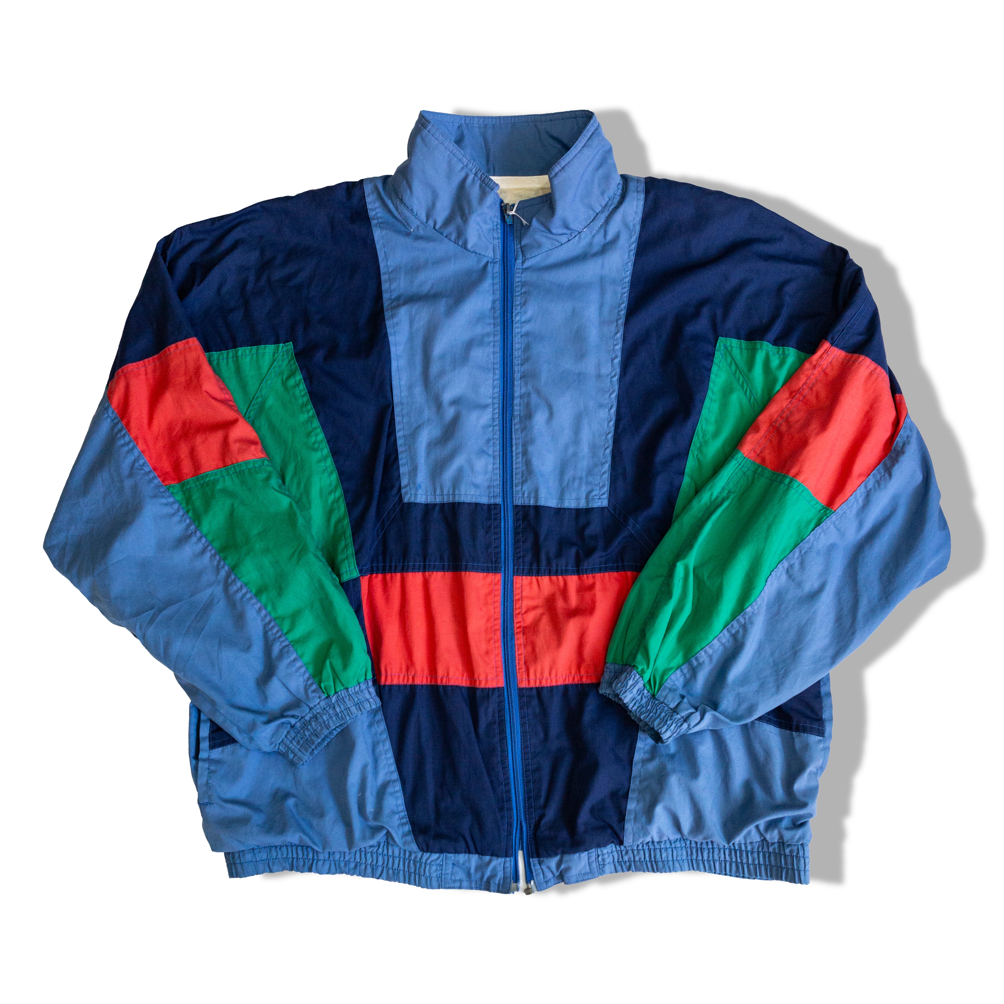 Colorful geometrical windbreaker (XL)