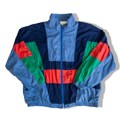 Colorful geometrical windbreaker (XL)