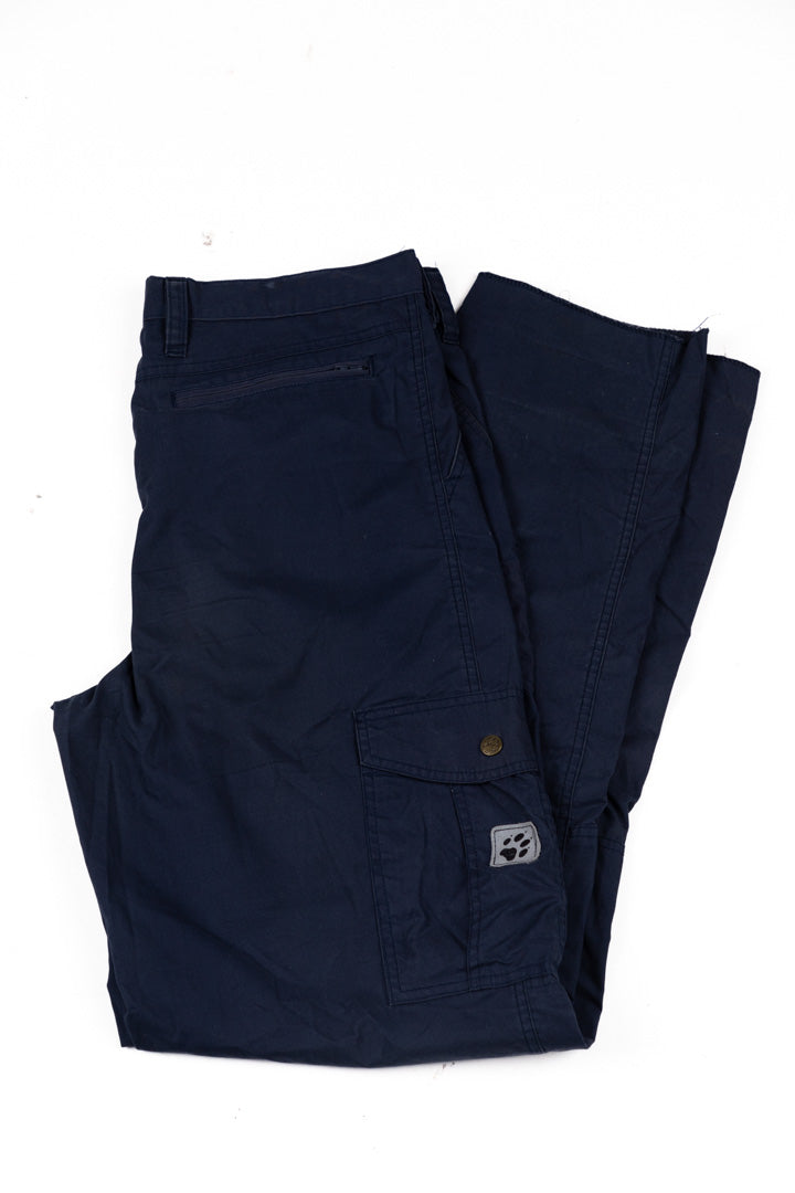 Jack Wolfskin dark blue cargo pants