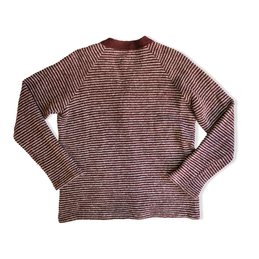 Vintage 100% Icelandic wool knit cardigan (M)