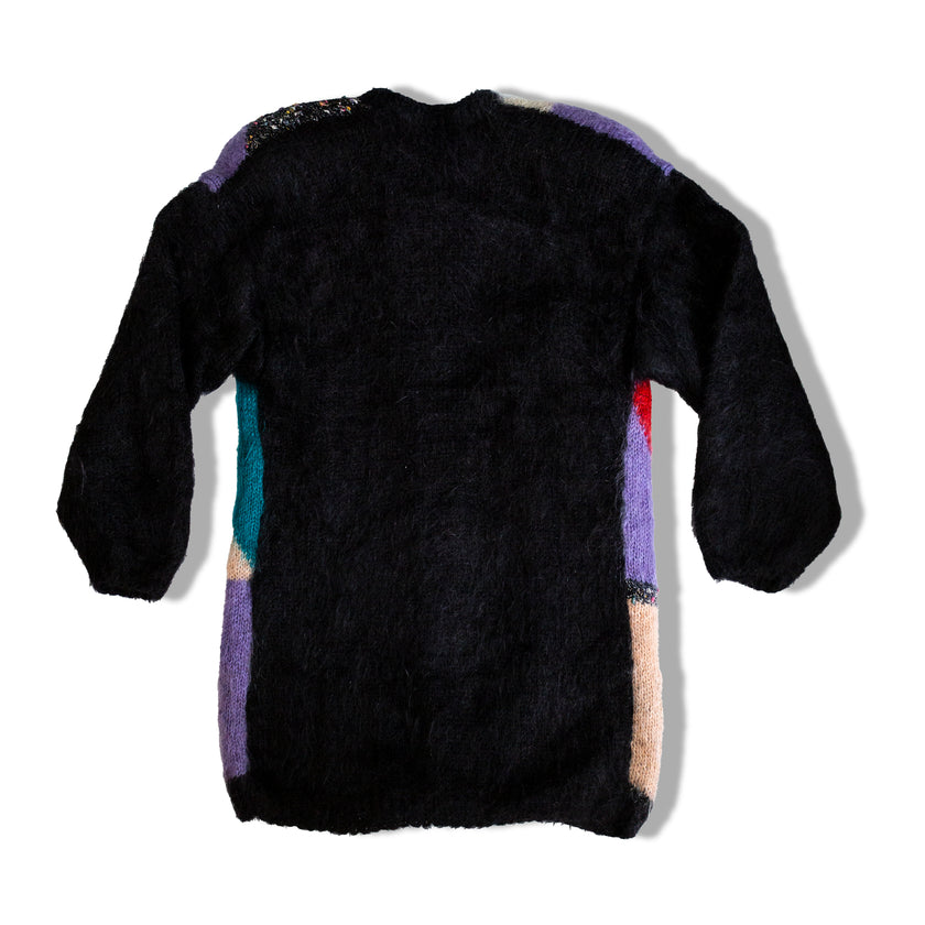 Vintage mohair knit cardigan