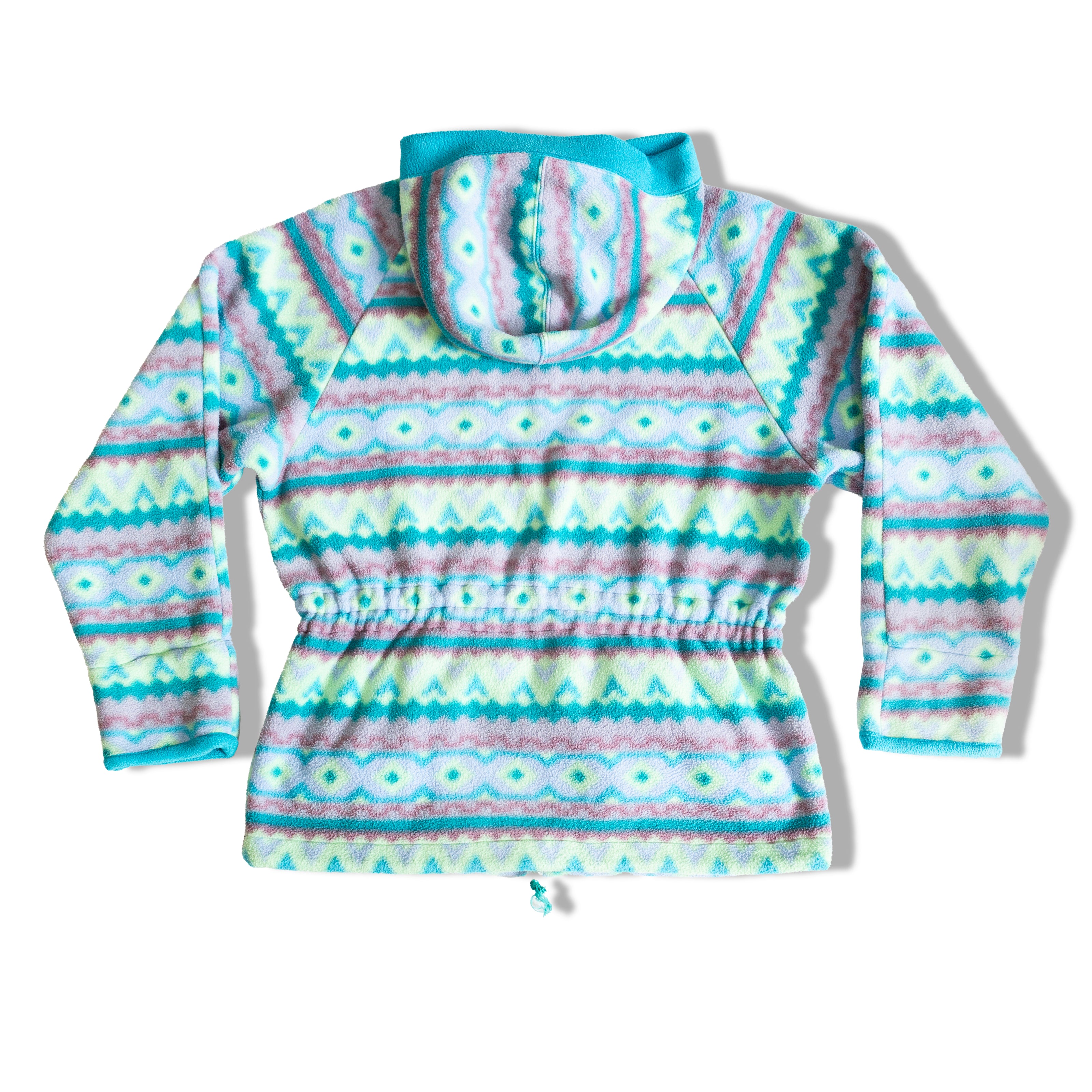 Vintage super funky patterned fleece