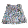 Super funky 100% silk skirt with side zipper (M/L)