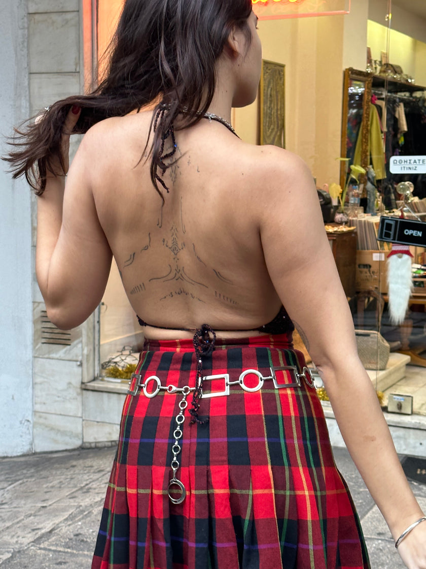 Stunning handmade crochet “Roxanne” top