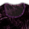 Super cute purple velvet top with beaded details