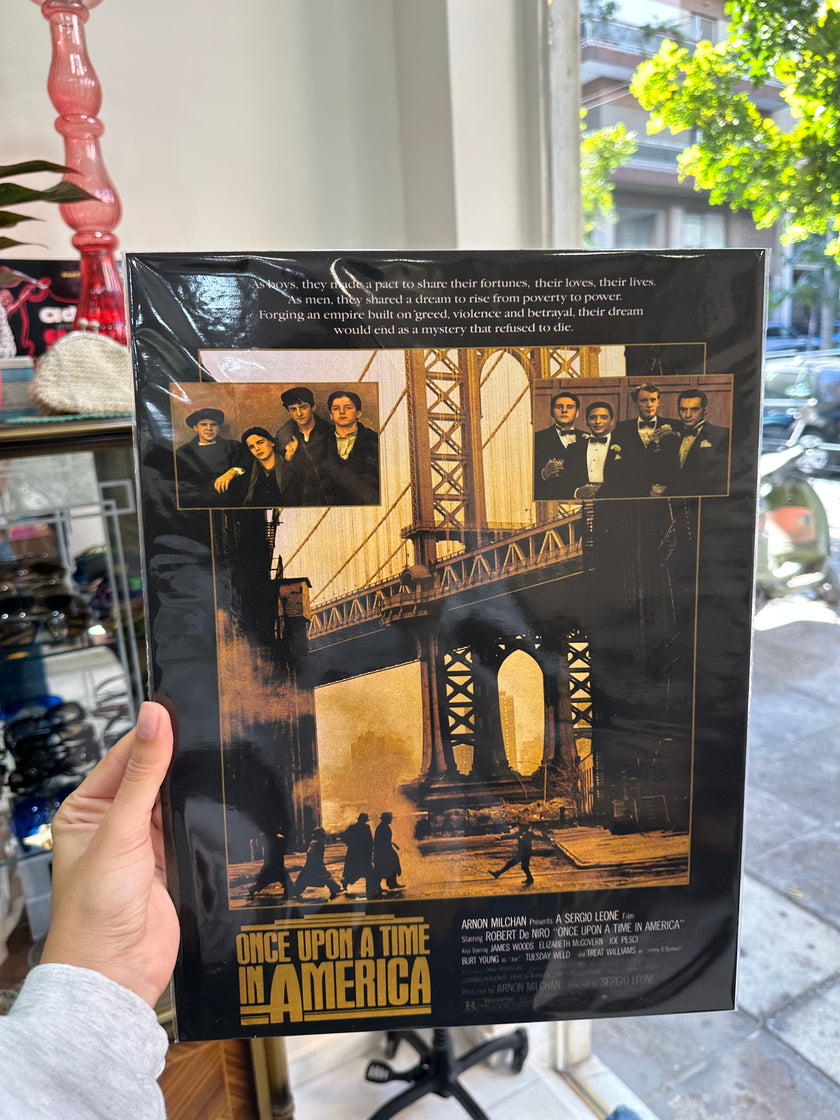 Once upon a time in America poster