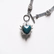 Kosmirah Cyber Devil Heart necklace