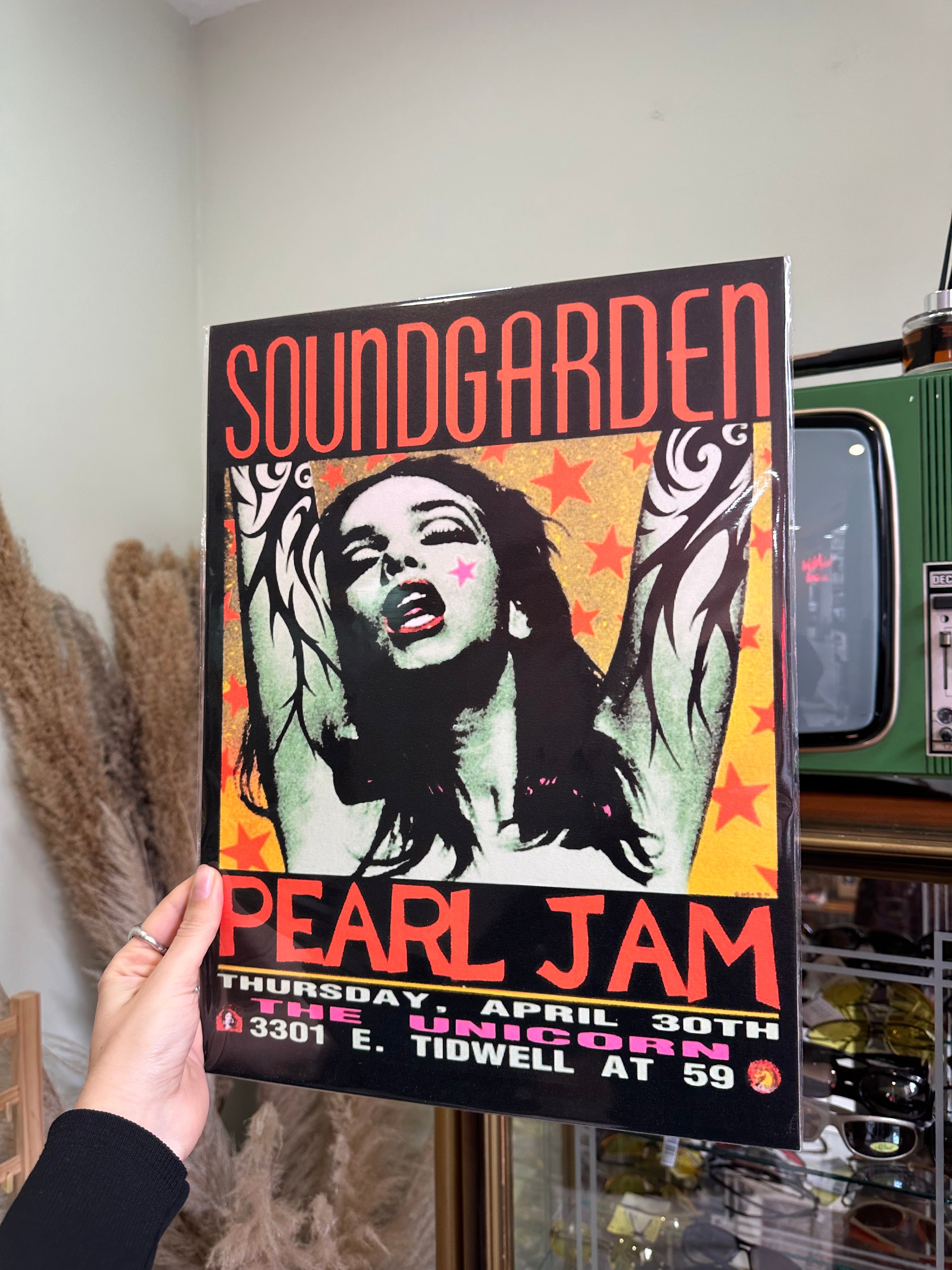 Soundgarden - Pearl Jam poster