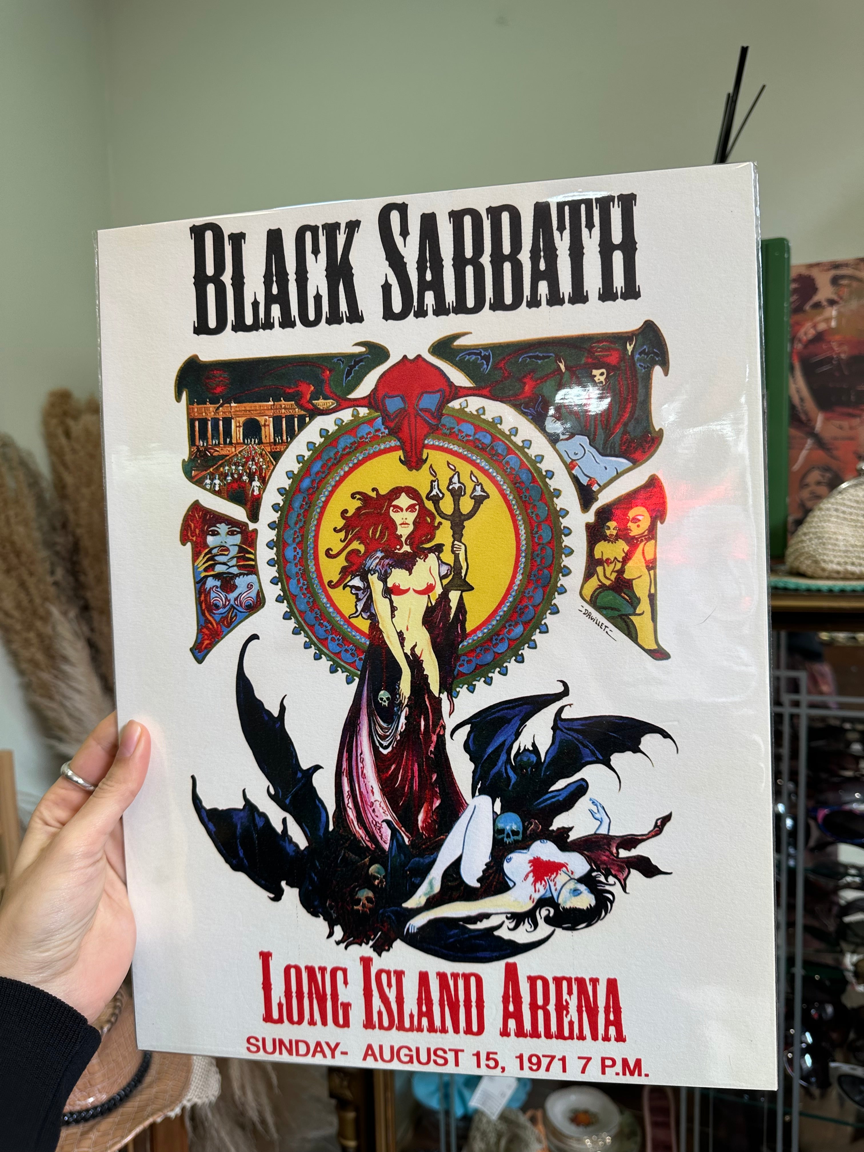 Black sabbath poster