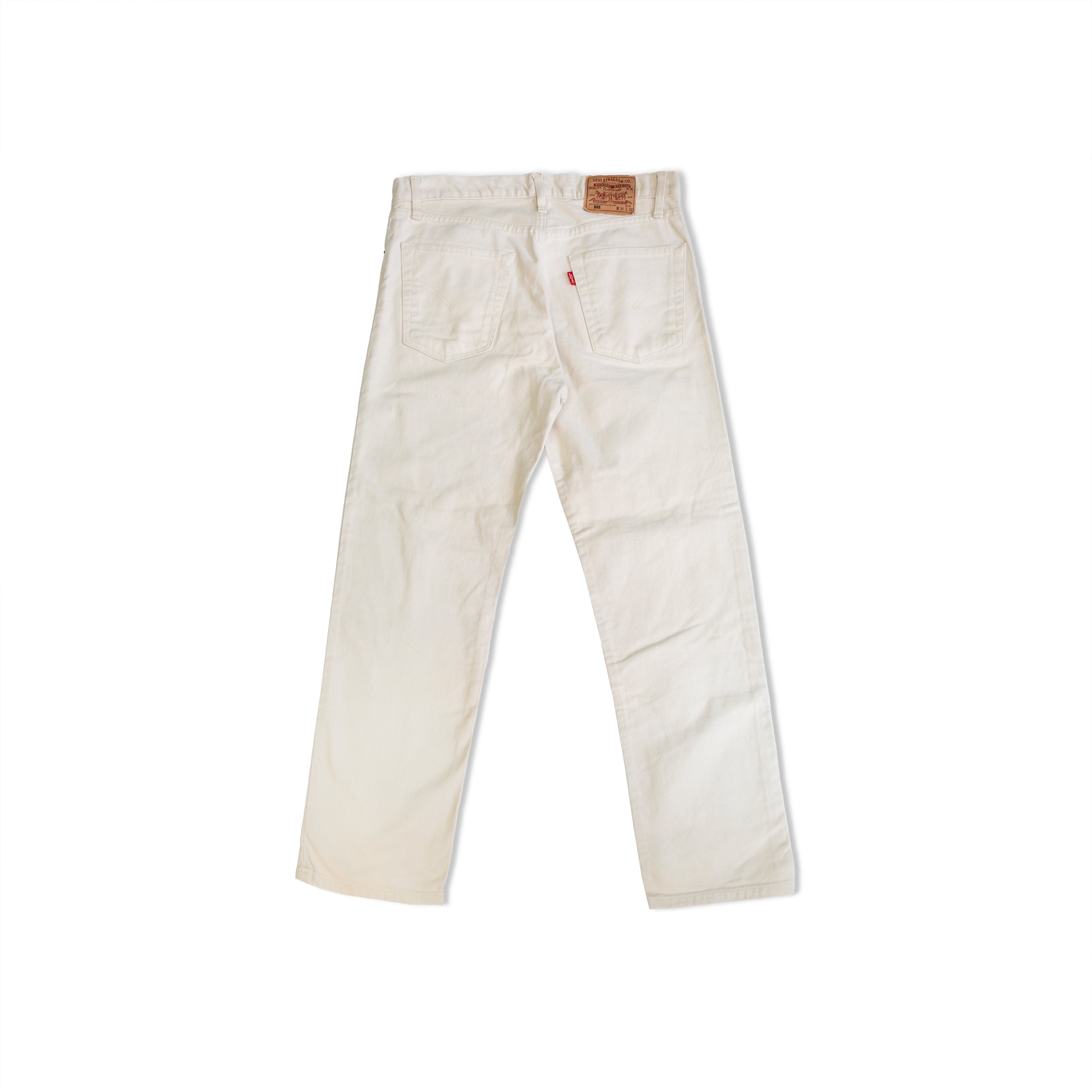 Levis 501 beige jeans W31