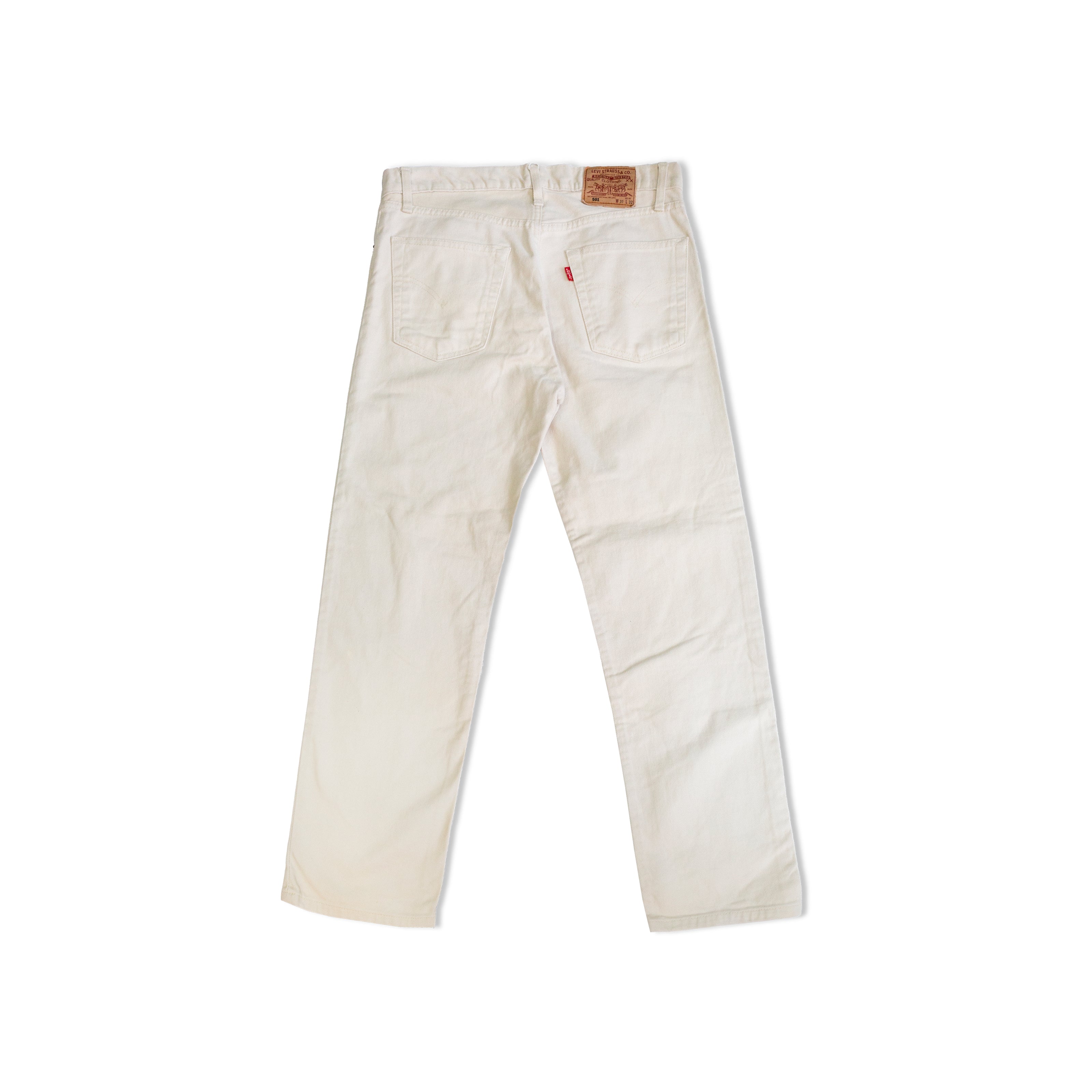 Levis 501 beige jeans W31