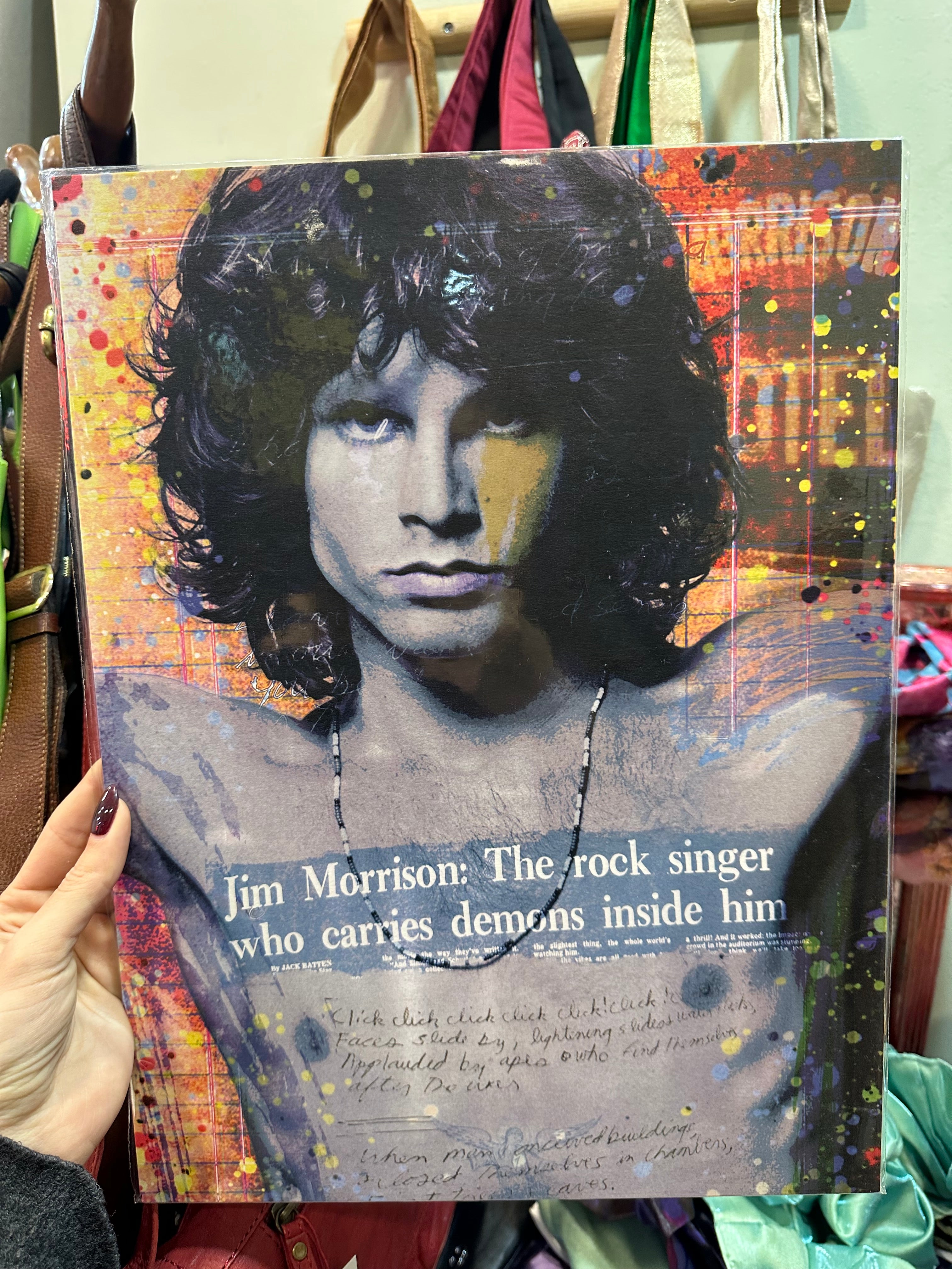 Jim Morrison poster