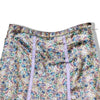 Super funky 100% silk skirt with side zipper (M/L)