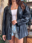 Vintage genuine leather jacket