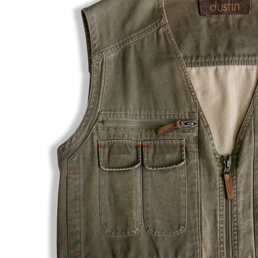 Vintage fishermens style vest