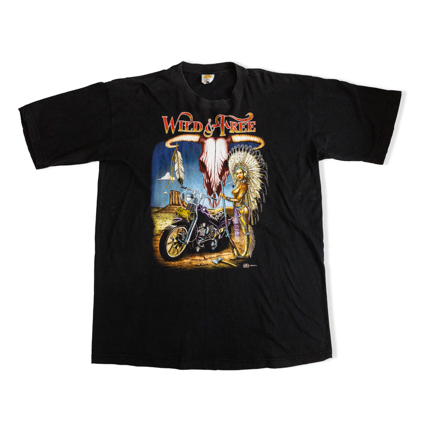 Wild & Free graphicT-shirt (XL)