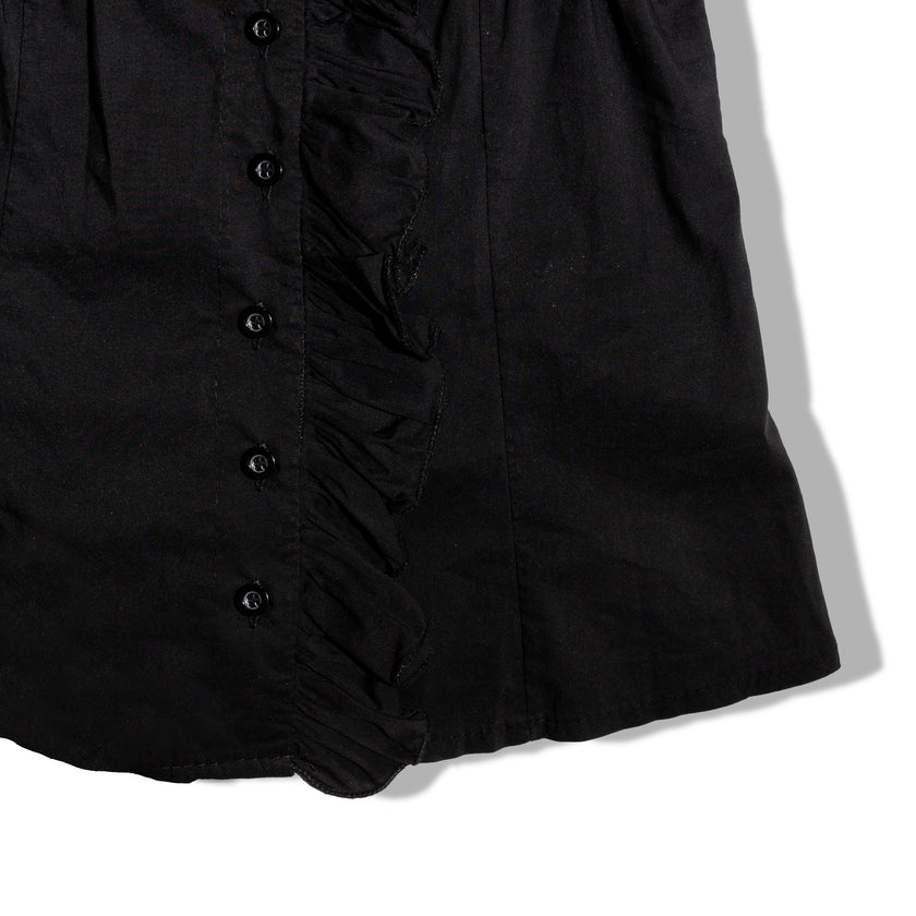 Super hot black gothic top