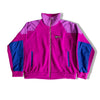 Vintage with amazing colours fleece zip up