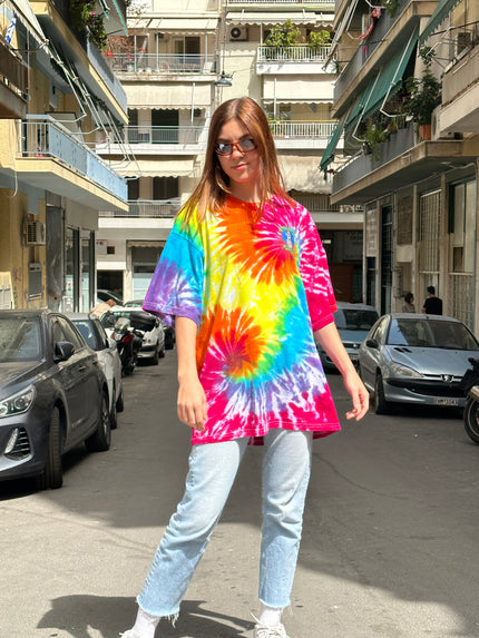 Super hot tie dye t-shirt