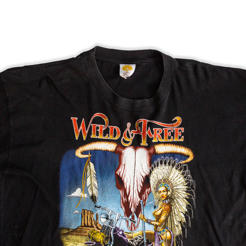 Wild & Free graphicT-shirt (XL)