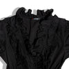 Super hot black gothic top