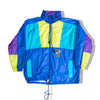 Vintage funky colorful windbreaker (M)